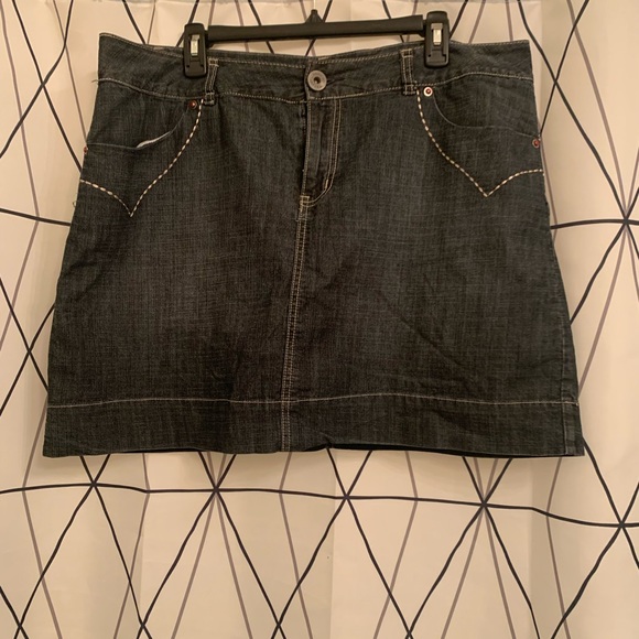 Venezia dark denim skirt / skort 18 - Picture 3 of 9